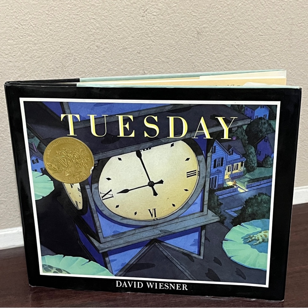 Tuesday by David Wiesner Illustrated Picture Book Hardcover Kids 1991 90s - Picture 10 of 10